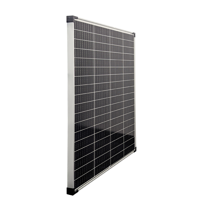 Sphere 130w Mono Crystalline Twin Cell Solar Panel. 670x1012x35mm