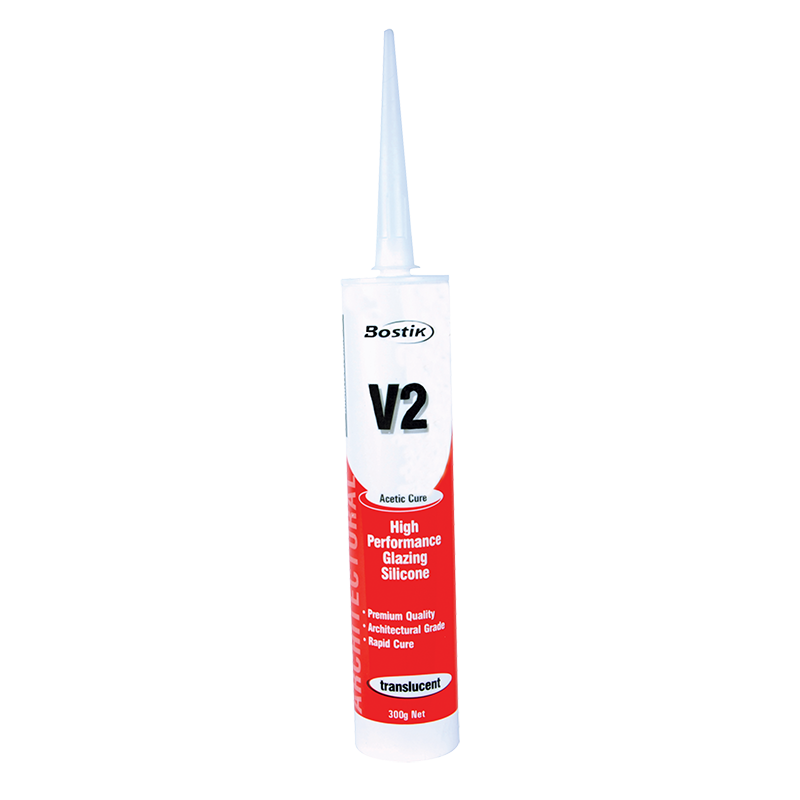 V2 Silicone Sealant Acetic Cure - Clear