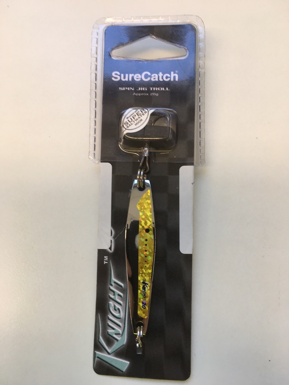 Sure Catch Knight 20 Metal Jig Lure - 20g - 01 Colour