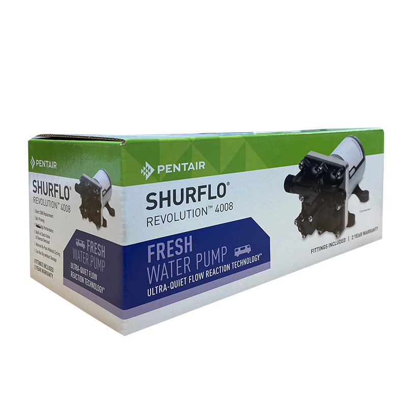 SHURFLO 4009 Pump 12v 11.6lpm 45PSI - Retail Box With C-Tick Approved