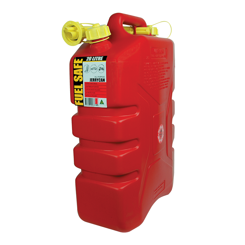 Fuel Safe All Plastic Can - 20L