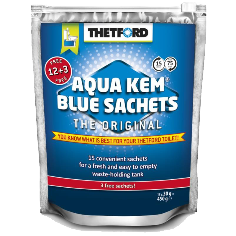 Aqua Kem Blue Sachets Promotion 12+3