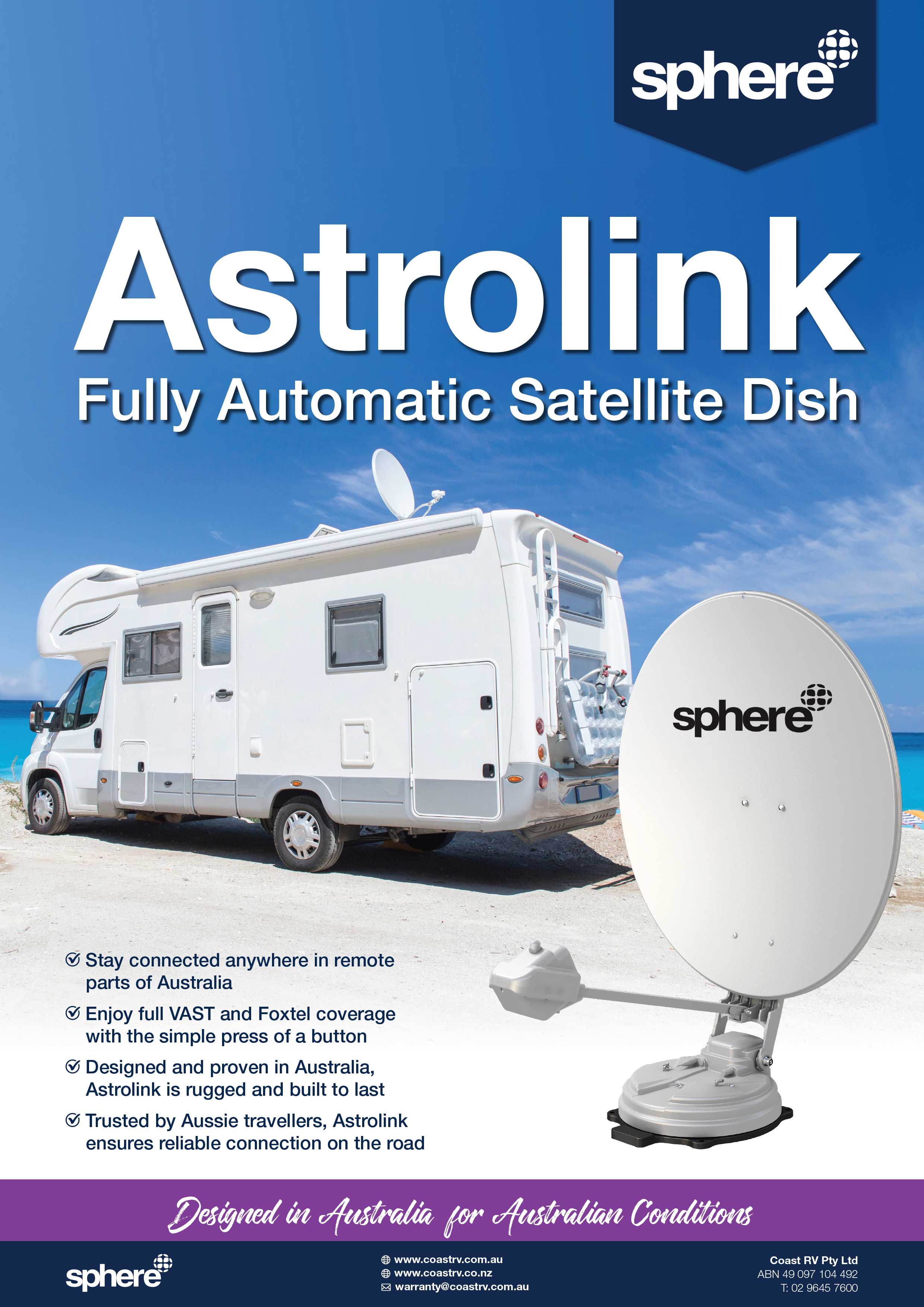 Sphere Astrolink Satellite System