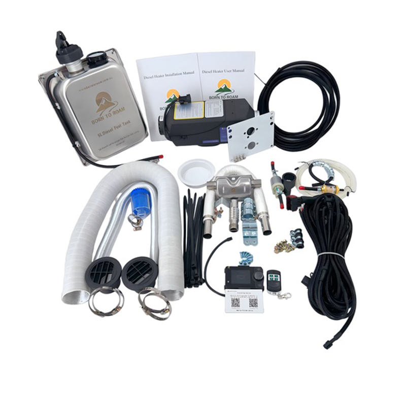BORN TO ROAM - 2KW Bluetooth Diesel Heater Full Kit | 5L Tank Inc.