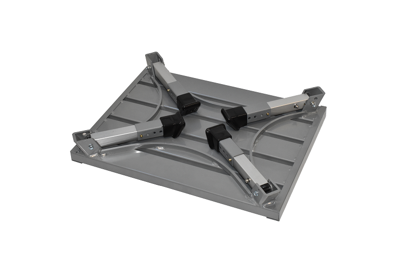 COAST Height Adjustable - Folding ALUMINUM RV Step (150KG Capacity ...