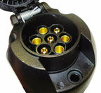 Narva Trailer Plug 7 Pin Large Round Plastic