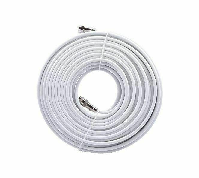 Sphere 3.0m RG6 Quad Shield Coax with Compression Fittings