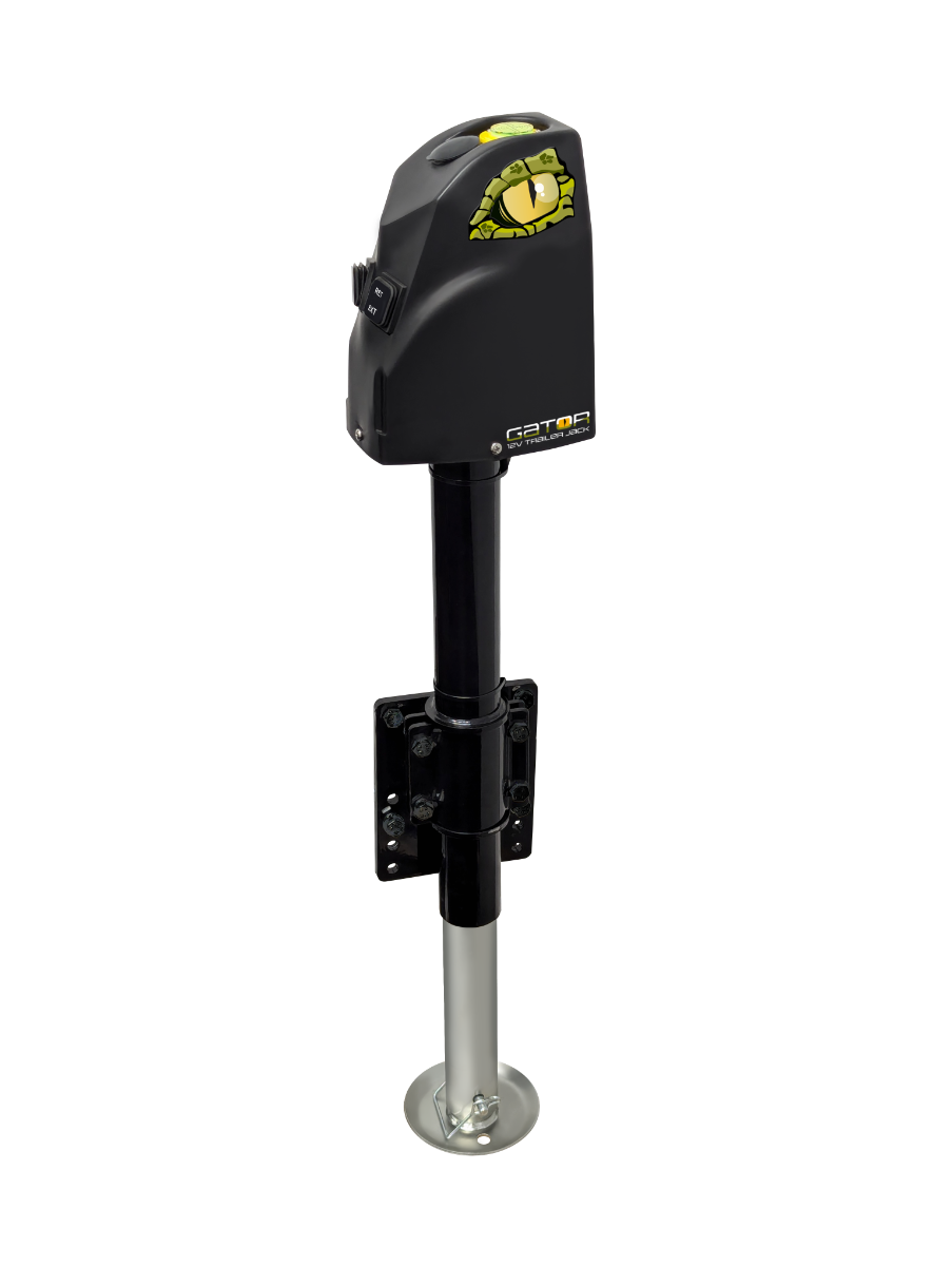 COAST RV GATOR 12V Trailer Jack with Clamp | 1800KG Cap | 355mm Lift