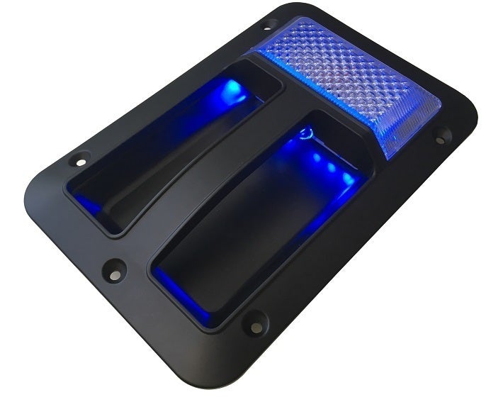 LED ASSIST HANDLE BLACK