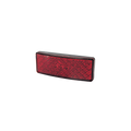 COAST RV 12-24V Low Profile LED Reflector - 100mm x 38mm - Red