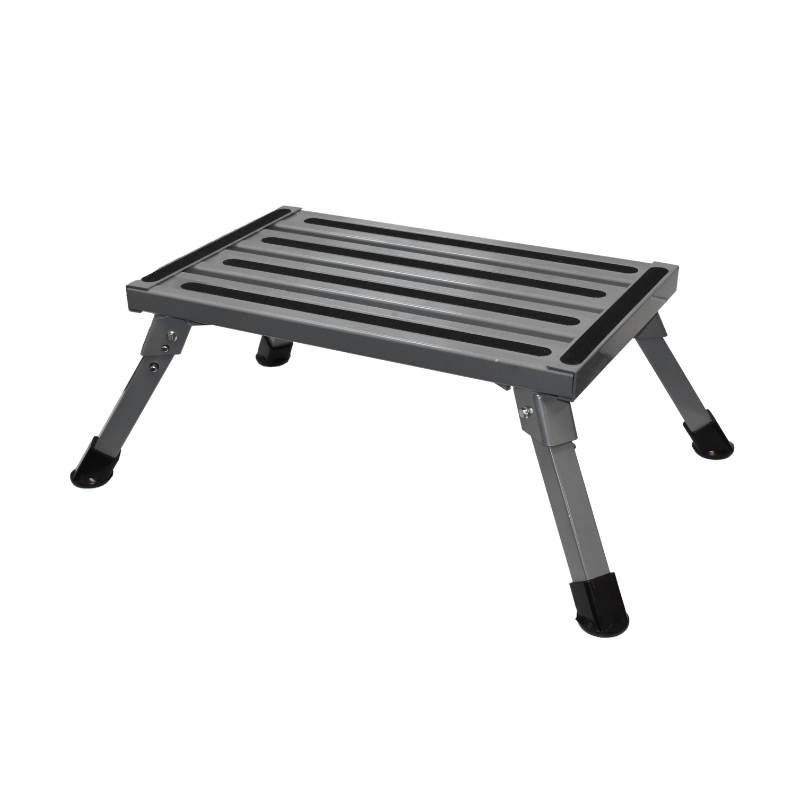COAST Folding ALUMINUM RV Step (220kg Capacity)