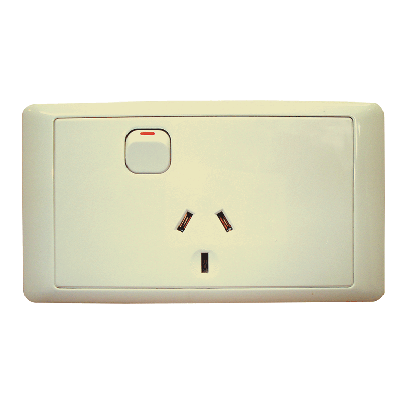 CMS Single Power Outlet (Beige)