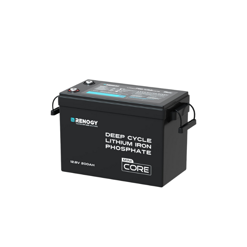 Renogy Core Mini 12.8V 200Ah Lithium Iron Phosphate Battery w/ Low-Temperature Protection