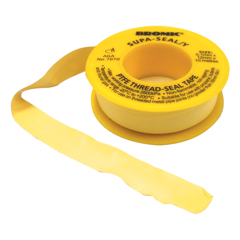Yellow Gas Seal Tape 