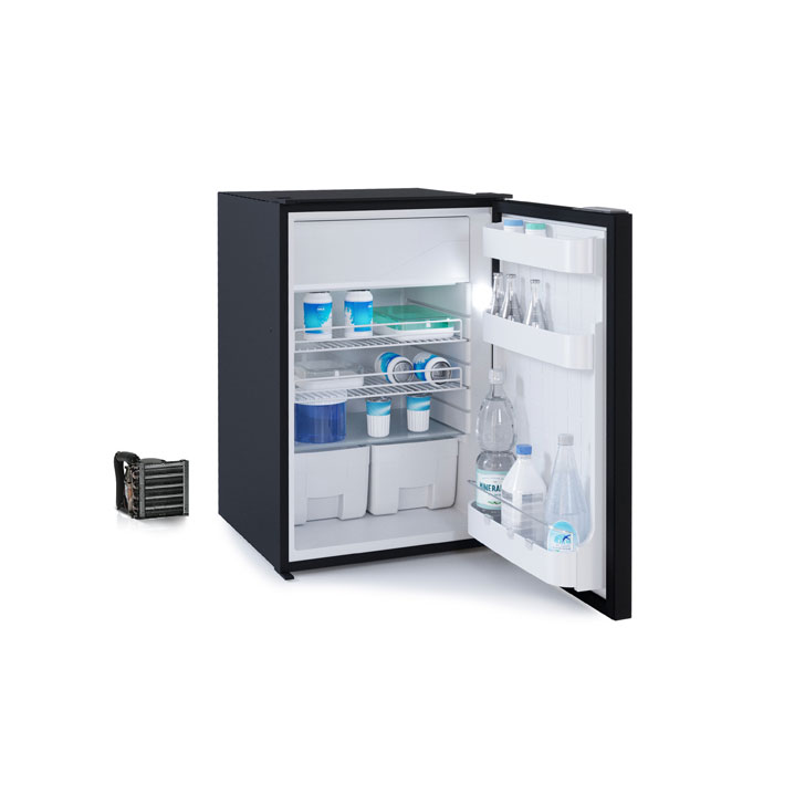 VITRIFRIGO 130L Single Door Upright Refrigerator - Black. C130L CHR
