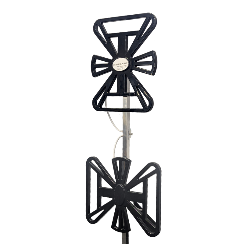Winegard H/V Antenna Bulk Pack. Black Head/White Wall Plate.