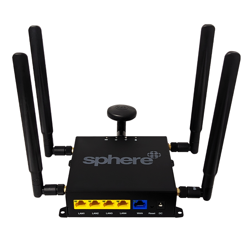 SPHERE CAT6 4G WiFi Router with GPS